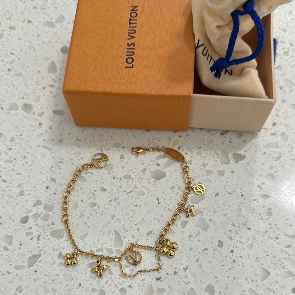 Louis Vuitton Gold Bracelet